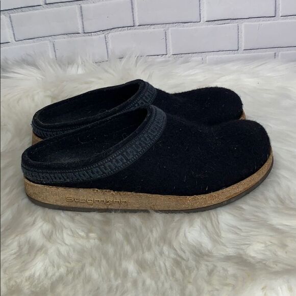 Stegmann Wool Felt Cork Sole Clog - Picture 5 of 6